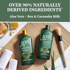 Lexol Advanced Naturals Leather Care Kit with All Leather Cleaner, Conditioner, 2 Cotton Cloths and Natural Bristle Brush, Great for Car Interiors, Furniture, Bags, Boots, Baseball Gloves, 5 Piece Kit