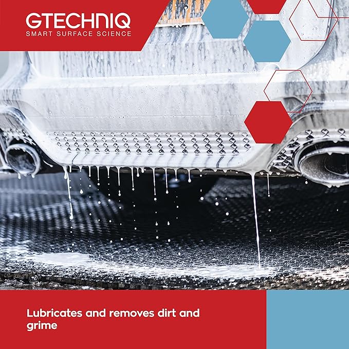 Gtechniq W4 Citrus Foam Shampoo and Degreaser for Cars 1L | Removes Road Grime and Enhances Shine, Non-Caustic Formula, Easy to Apply