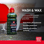 Griot's Garage Wash and Wax for RVs, Campers, Trailers, Boats, ATVs, UTVs, Motorcycles, Works on Paint, Chrome, Vinyl, Plastic, Rubber, Glass, and More, 10809, 64oz
