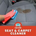 Carvida Seat & Carpet Instant Cleaner - Stain Remover Spray for Automotive Fabric Seats and Carpets, Grapefruit Scent, 16oz