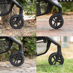 Baby Trend Passport® Seasons All-Terrain Stroller Travel System with EZ-Lift™ Plus Infant Car Seat, Dash Black