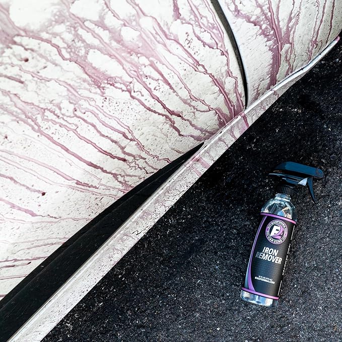 ExoForma Iron Remover - Fast Iron Particle Remover, Prevents Rust | Removes Fallout, Particles & Contaminants, Safe On Paint & Wheels for Car Detailing, 16 oz