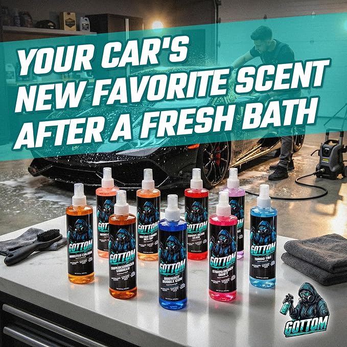 Gottom Air Freshener Spray - Long Lasting Odor Eliminator - 16 oz (Strawberry Drift) - Car Scent, Auto Odor Remover, Fresh Fragrance, Air Freshener for Trucks, SUVs, RVs & more