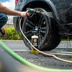 ExoForma Wheel & Tire Cleaner - Removes Built-Up Brake Dust, Dirt & Grime - Improves Dressing Performance - 2-in-1 Formula - Chosen by Pros (16 FL Oz)