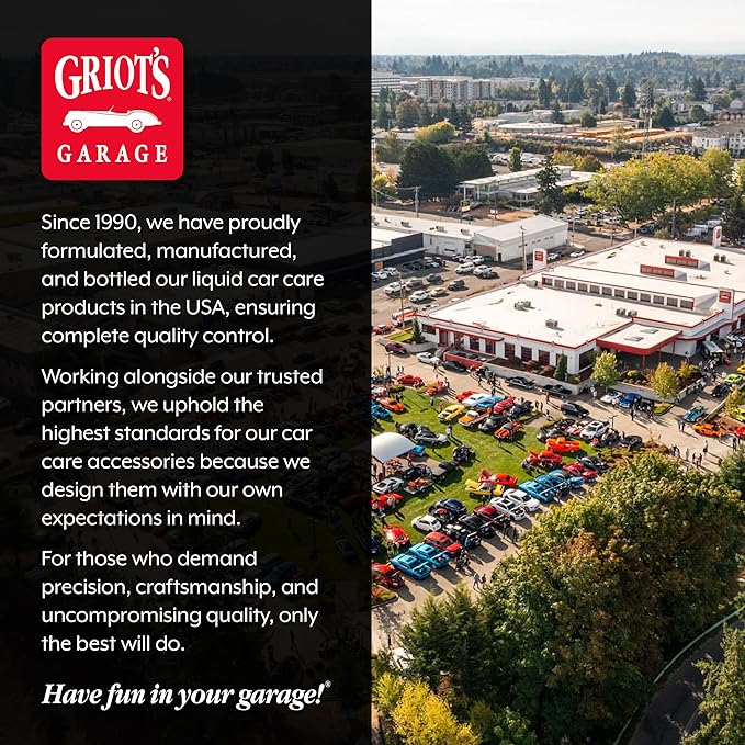 Griot's Garage Best of Show Detailer for Car Detailing, Wipes Away Dust, Fingerprints, and Light Dirt, Improves Paint Gloss and Color Between Washes, 11042, One Gallon
