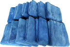 Maxshine 16" x 24" Universal 12-Pack Blue & Grey Microfiber Towels – 600GSM Ultimate Crazy 2C Series – Ultra-Soft & Absorbent Towels for Car Detailing, Drying & Polishing