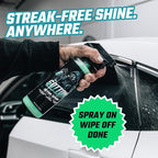 Gottom Detail Spray - Quick & Easy Waterless Detailer - 16 oz - Streak-Free Shine, Removes Prints & Smudges, Clay Bar Lubricant, Wax Support, Safe for Paint, Glass, Trim - Scented with Turbo Tiki