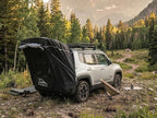 Hasika SUV Tailgate Tent - Universal Car Camping Awning, 3000mm Waterproof & UPF 50+ - Portable Hatchback Tent Privacy Shelter for SUV, CUV, Minivan - Easy Setup Road Trip Essentials Black Small