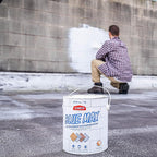 AMES BMX1WRG 1 Gallon Blue Max, White Liquid Rubber Waterproofer,Regular Grade 1 Gallon - for Use in Interior & Below-Grade Exterior - Concrete Sealer, House Paint and More.