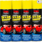 Stoner Car Care 91154-4PK Tarminator Tar, Sap, and Asphalt Remover – Fast Acting Tar and Sap Remover for Cars – Clear Coat Safe Auto Cleaner for Paint, Chrome and Wheels – 10 oz (Pack of 4)