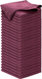 USANOOKS Premium 300GSM Microfiber Cleaning Cloth - 12.5"x12.5" High Performance - 1200 Washes, Ultra Absorbent Microfiber Towels for Cars Undercarriage, Rims & Engine Bay Cleaning - Microfiber Cloth