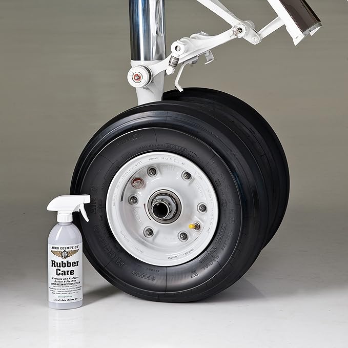 Ceramic Tire Dressing Protector, No Tire Shine, No Dirt or Brake Dust Attracting Residue 1 Gallon Satin/Matte Finish Stays Clean Longer Cleans Up Easier Aircraft Grade Better Than Automotive Products