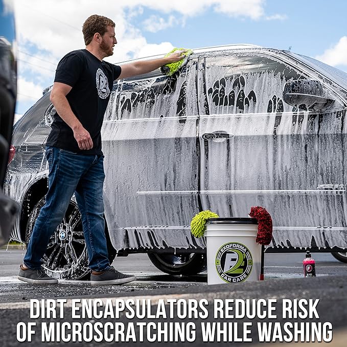 ExoForma Super Foam Soap - High Suds Car Wash, pH Neutral Formulation works great With Foam Cannons, Leaves Behind A Streak Free, No Spot Finish