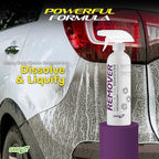 SansZo Bug and Tar Remover - Powerful and Fast-Acting All Purpose Exterior Cleaner & Degreaser - Streak Free Car Detailing Without Scratching, 24 OZ, 2 Pack