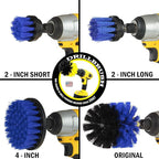 Marine Cleaning Supplies - Brush Kit for a Clean Boat - Boat Accessories - Tank Cleaner Tool Set - Hull and Deck Scrubbing Set - Professional Pool Cleaning Brushes - Aquarium Scrubber - Water Vessels