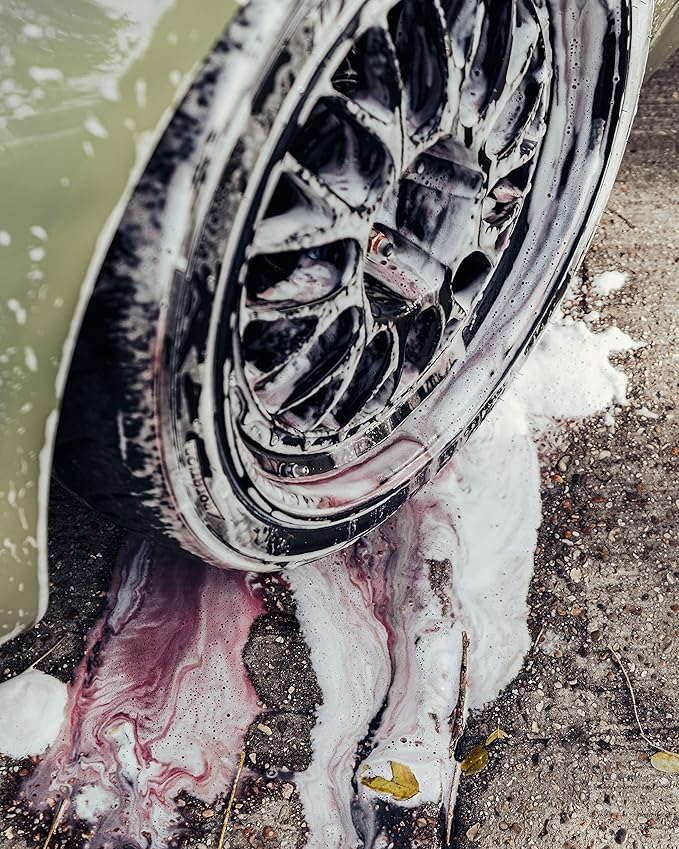 Stjarnagloss - Hjul Wheel Cleaner - Color Change Wheel Cleaner, Remove Road Grime, Brake Debris & Tar Spots, pH-Neutral (1 Liter)
