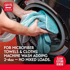 Griot's Garage Microfiber and Foam Pad Cleaner, Removes Polish, Wax, and Sealant Residue, Restores Your Car Cleaning Cloths' Effectiveness, 11078, 35 oz