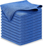 USANOOKS Premium 300GSM Microfiber Cleaning Cloth - 12.5"x12.5" High Performance - 1200 Washes, Ultra Absorbent Microfiber Towels for Cars Undercarriage, Rims & Engine Bay Cleaning - Microfiber Cloth