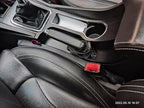 Leather Seat Gap Filler, No Drop Seat Guard Universal for Car SUV, Truck to Fill The Gap Between Seat and Console Black Crevice Plug Drop Blocker Stopper Catcher 2 Pack LB