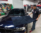 Chemical Guys MIC_808 Edgeless Microfiber Towel (Black 51" x 30")