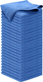 USANOOKS Premium 300GSM Microfiber Cleaning Cloth - 12.5"x12.5" High Performance - 1200 Washes, Ultra Absorbent Microfiber Towels for Cars Undercarriage, Rims & Engine Bay Cleaning - Microfiber Cloth