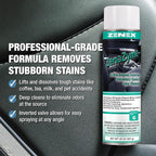 Zenex ZenaZyme Active Enzyme Carpet & Upholstery Cleaner - Professional-grade Stain Remover | Deep Foaming Formula for Carpets, Upholstery, & Interiors | Fresh Scent | 20 oz (2 Pack)