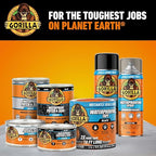 Gorilla Waterproof Patch & Seal Rubberized Sealant Spray, Black, 16 Ounce (Pack of 1) - Seals Out Water, Air, and Moisture
