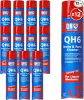 Quinton Hazell Brake Cleaner Spray Can, 20.3 fl oz (12 Pack) - QH6 Non-Chlorinated Parts Cleaner Removes Grease, Oil & Dirt, Stops Brake Squeal & Clutch Slip