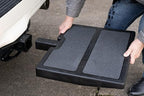 USA Made Otto Step Pet Ramp Step Helps Dogs Get in & Out of Car Van SUV | Portable Lightweight Dog Ramp | Simply Slide into 2 inch Trailer Hitch Receiver | No Tools Needed | Essential Pet Gear |