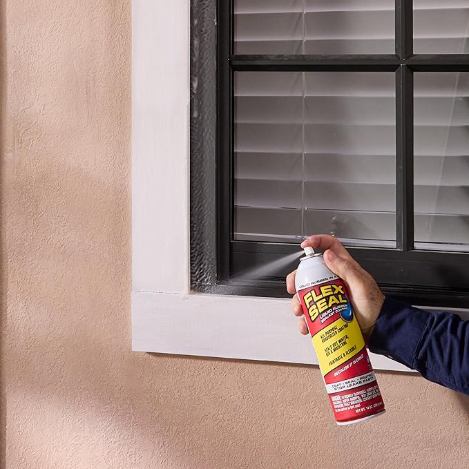 Liquid Rubber Spray Sealant Coating - White, 14 oz