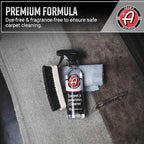 Adam's Polishes Carpet & Upholstery Cleaner - Powerful Car Carpet Cleaner for Auto Detailing, Fabric Interior Solution, Stain Remover Spray for Seat, Floor Mats (128 fl. oz (Gallon))