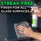 ESOTERIC Glass Cleaner Spray | Car Window Cleaner | Tint Safe Window Cleaner For Car | Crystal Clear Glass | Streak Free Auto Glass Cleaner | Car Detailing Supplies