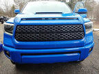 iJDMTOY 5-Bar/Section Xenon White 15-LED Hood Bulge Behind Grille Light Kit Compatible with 2014-2021 Tundra