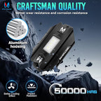 MICTUNING C1 4 Pods RGBW LED Rock Lights - Multicolor Underglow Neon Light Kit with Bluetooth Controller, Music Mode
