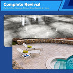 Modified Acrylic Concrete Paver Super Sealer,Penetrating Wet Natural Look, Cures in 6 Hours, 5 Year Life, Non-Toxic, Zero VOCs, Pet Friendly, Patio, Driveway, Roof, Pool Decks,Garages (5 Gallon)