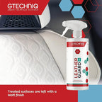 Gtechniq Leather Protector: L1 Leather Guard for Cars, Interior Protects Seats from Abrasion and Stains. UV Resistant, Lasts up to 12 Months - 500ml