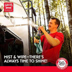 Griot's Garage Adventure Mist and Wipe Quick Detailer for Cars, RVs, Campers, Boats, ATVs, Motorcycles, Auto Detailing Formula, Safe for All Exterior Surfaces, One Gallon