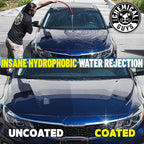 HydroCharge Ceramic Spray Coating - The Ultimate Nano Ceramic Spray Protectionwith Chemical Guys MIC_506_03 Professional Grade Premium Microfiber Towels, Gold 16" x 16", Pack of 3