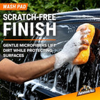 Armor All Premier Car Care Kit, Includes Car Wax & Wash Kit, Glass Cleaner, Car Air Freshener, Tire & Wheel Cleaner (8 Piece Kit)