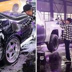 Turtle Wax X Mister Cartoon 54253 Slick Foam Wash and Wax, Clean and Protect in One Step, pH Neutral Formula, High Shine Finish, Safe for Cars, Trucks, SUVs, RVs, Motorcycles and More, 48 oz.