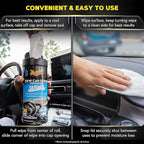 Meguiar's New Car Scent Protectant Wipes - Easy to Use Wipes that Protect and Freshen Your Interior - Ideal for Car Detailing & Maintenance - 30 Count (Pack of 6)
