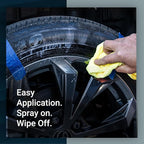 Bling Sauce Platinum Tire Sauce, Peppermint Scent, Natural Look Tire Shine for Cars, Trucks, SUVs, 24oz.