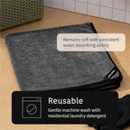 Twist Pile Extreme Absorbency Car Drying Detailing Soft Microfiber Towel 1000GSM (1-Pack, 33.4" x 29.5")