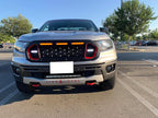 iJDMTOY Super Slim Flush Mount 6-LED Daytime Running Light/Auxiliary Driving Lighting Kit Compatible with Truck SUV Grille or Bumper Mount, Xenon White