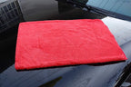 Maxshine 20" x 28" Universal 6-Pack Big Red Microfiber Towels (1000GSM) – Large, Plush, Rinse-Free Double-Sided Drying Towels – Professional Auto Detailing Cloths for Cars