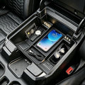 Autorder Center Console Organizer for 2022-2026 Chevy Silverado&GMC Sierra 1500/2024-2026 Silverado&Sierra 2500HD/3500HD Accessories Armrest Storage Box - Full Console w/Bucket Seats Only