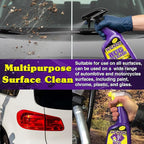 Wizards Bug Release - All Surface Bug Remover and Wash for All Vehicles - Softens and Neutralizes Acidic Bug Protein - Doubles as Spot Cleaner and Pre-Soak Car Cleaner - 22 Fl Oz