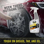 CLR Brands Automotive Grease, Tar & Oil Remover, 22 oz. Spray Bottle, Non-Abrasive, Dissolves Grease, Blasts Tar, Zaps Oil from Garage Floors and Machinery