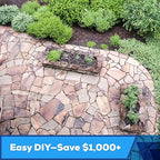 Modified Acrylic Concrete Paver Super Sealer,Penetrating Wet Natural Look, Cures in 6 Hours, 5 Year Life, Non-Toxic, Zero VOCs, Pet Friendly, Patio, Driveway, Roof, Pool Decks,Garages (5 Gallon)