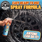 Chemical Guys CLD105 Sticky Citrus Wheel Cleaner Gel, (Safe For All Wheel Types) Works on Cars, Trucks, SUVs, Motorcycles, RVs & More, 128 fl oz, (1 Gallon)